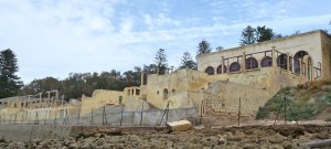 The Sultan's ruined villa, Oualidia.