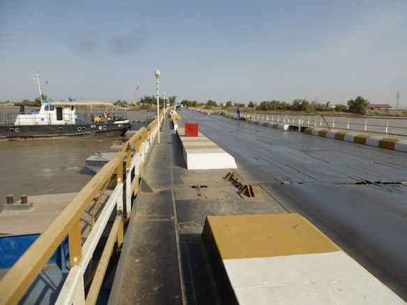 Soviet bridge across the Oxus