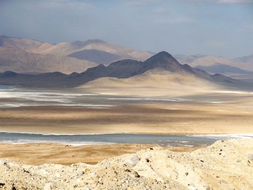 View from the little mountain